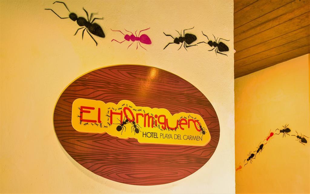 Hotel El Hormiguero Playa del Carmen Esterno foto