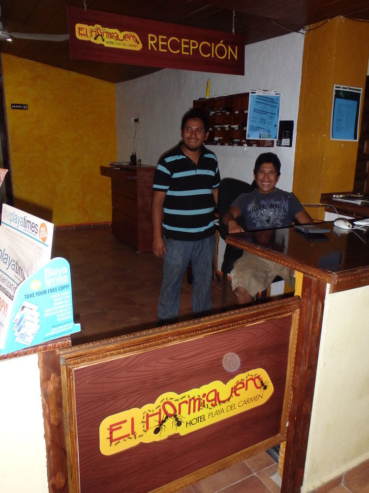 Hotel El Hormiguero Playa del Carmen Esterno foto